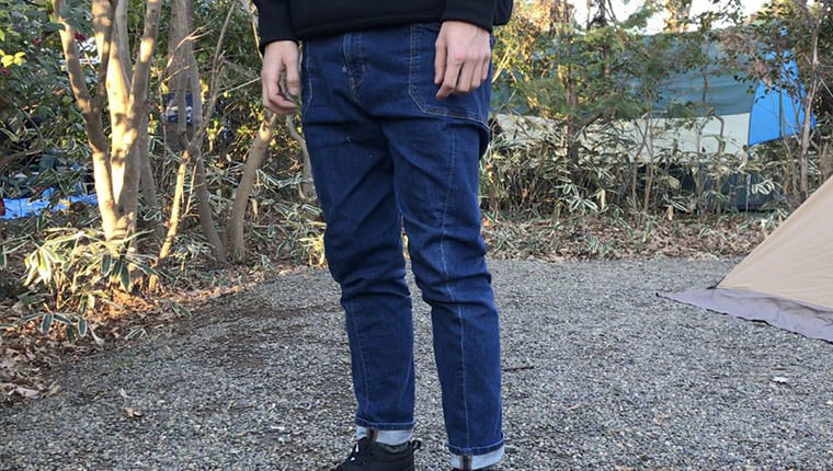 GRIP SWANY JOG 3D PANTS INDIGO Lサイズ - デニム