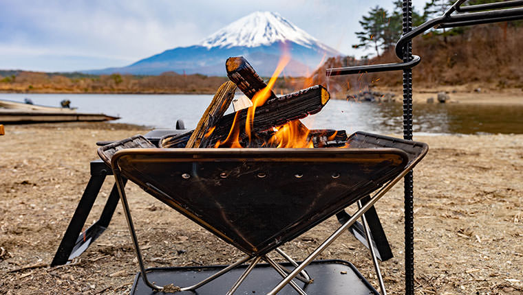 snowpeak 焚火台L 焚火台 L コンプリート収納ケース ブラック 焼き網