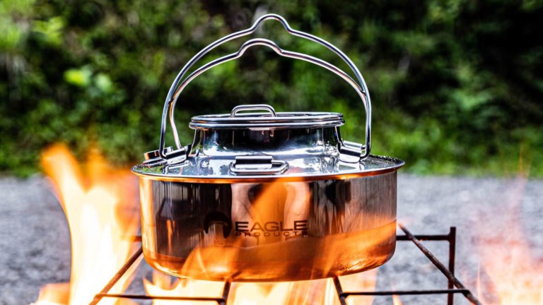 イーグルプロダクツ キャンプファイヤーケトル [ 0.7L ST200 やかましかっ ] EAGLE Products Campfire Kettle