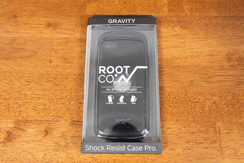 ROOT CO.のiPhoneケースのパッケージ